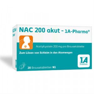 NAC 200 akut-1A Pharma Brausetabletten