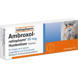 AMBROXOL-ratiopharm 30 mg Hustenlöser Tabletten