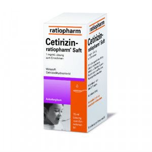 CETIRIZIN-ratiopharm Saft