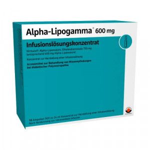 ALPHA-LIPOGAMMA 600 mg Infusionslsg.-Konzentrat